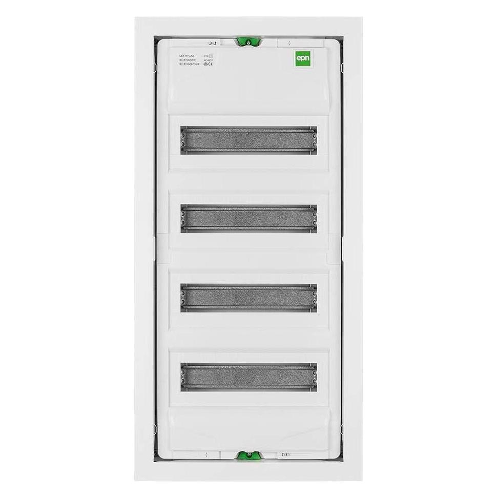 Elektro-Plast Modulare Schaltanlage MSF RN 4x12 PE+N Metall IP 30 weiss 2004-11 (2004-11)