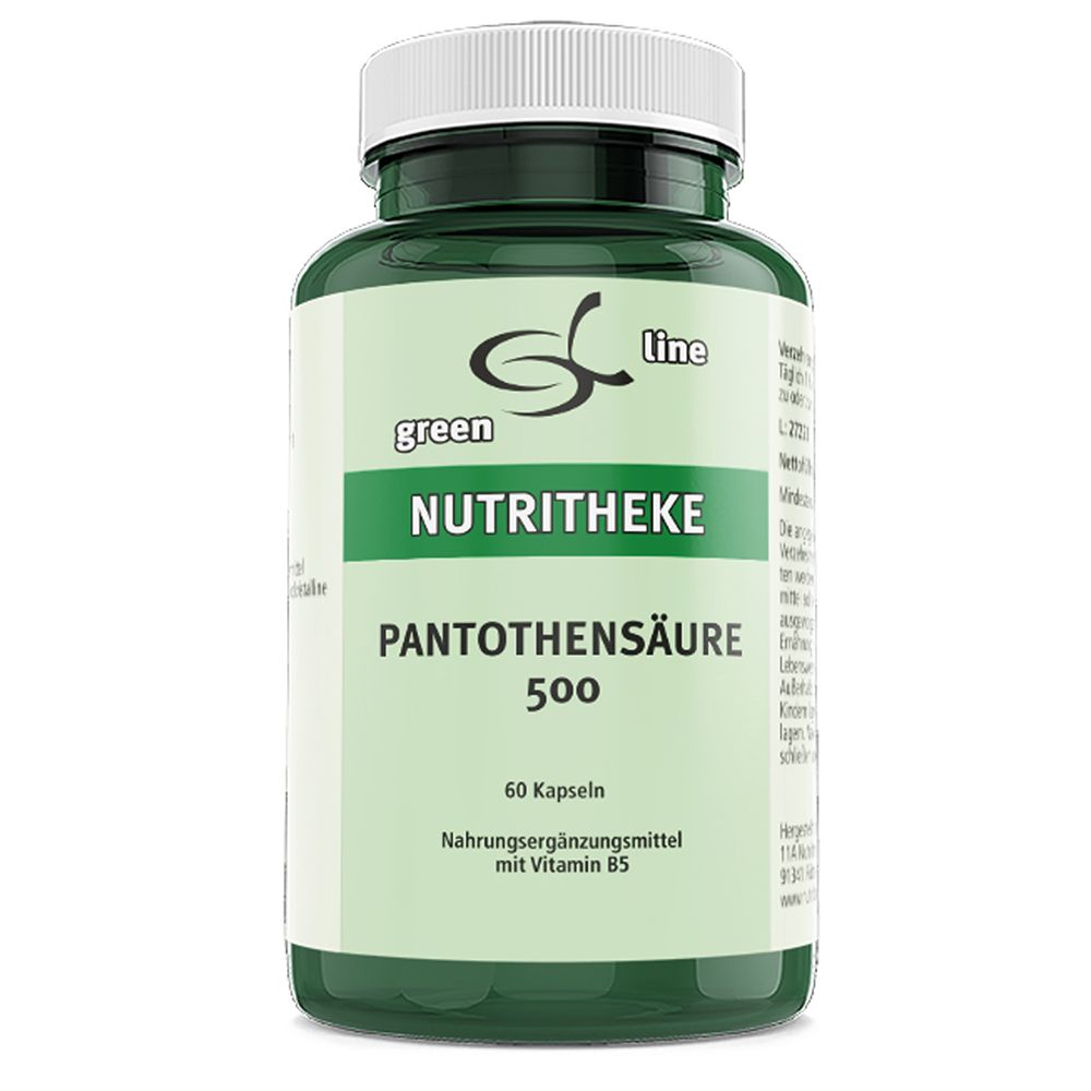 Pantothensäure 500 Kapseln 60 St
