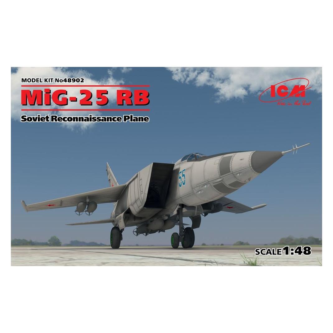 ICM MiG-25 RB Sovit Reconnaissance Plane (48902)