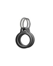 Belkin Tasche für Airtag Schwarz Packung mit 2 Apple AirTag (MSC002BTBK)