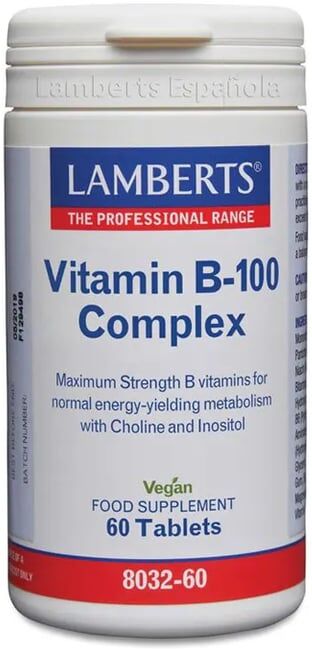 Lamberts VITAMIN B-100 COMPLEX 60 Tabs