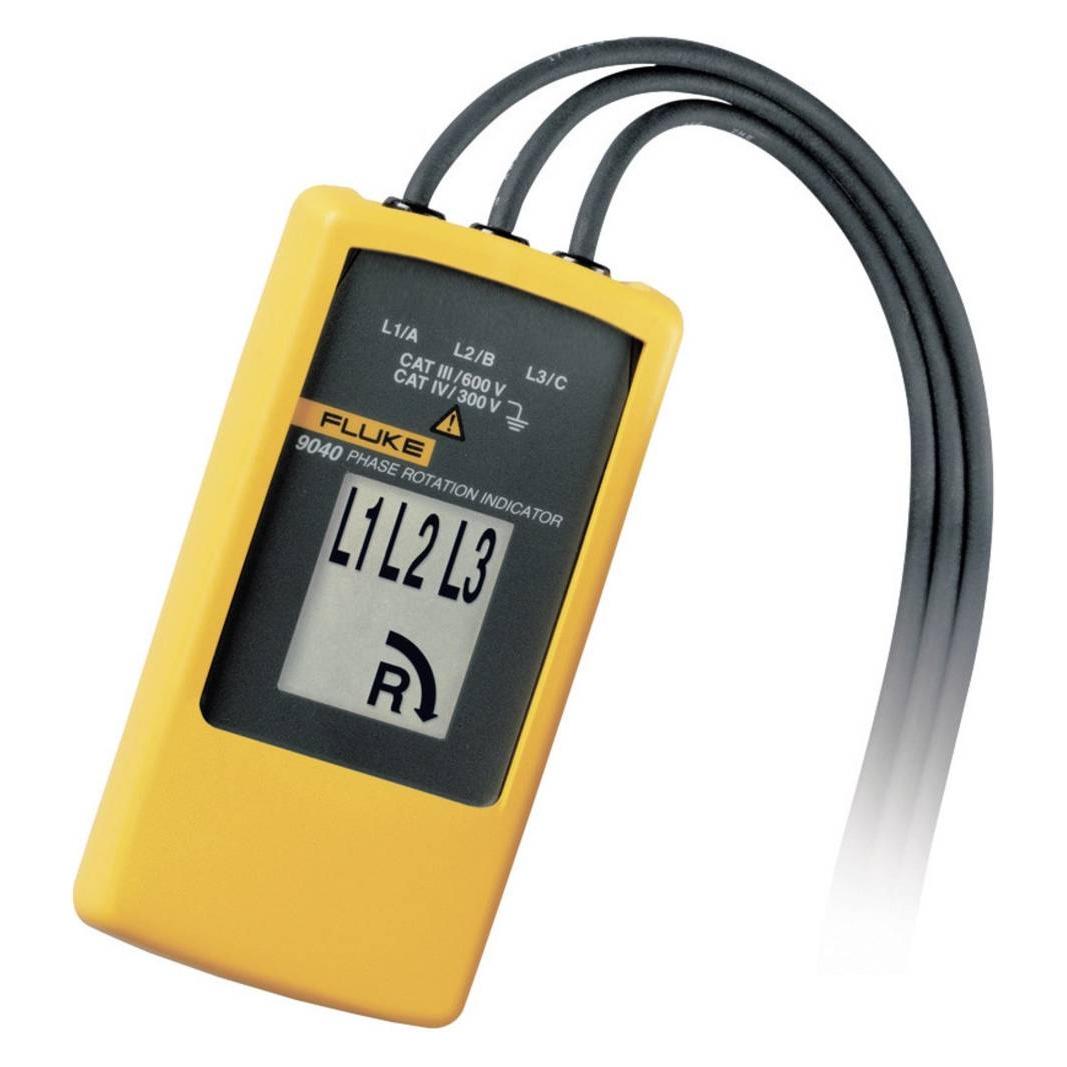 Fluke 9040EUR Drehfeld-Richtungsanze (CAT III 600V, Zangenstrommesser) (4014969)