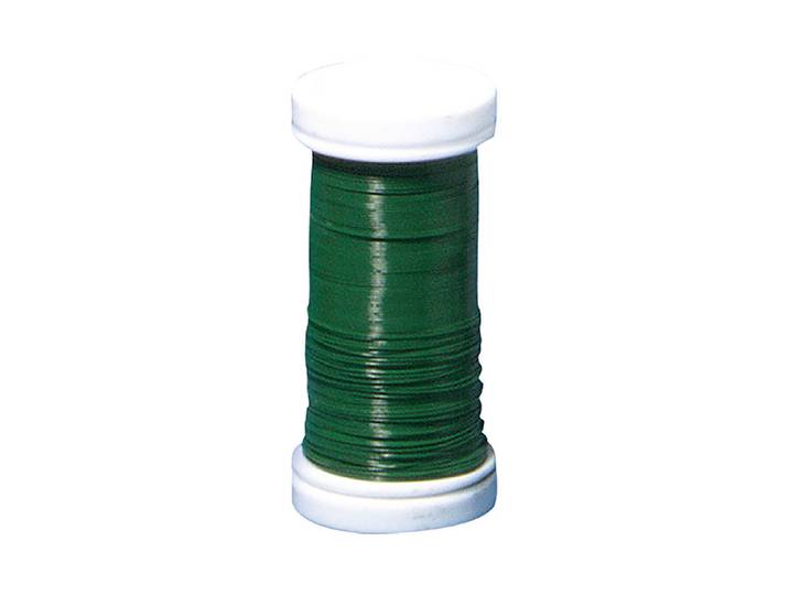 Rayher Blumendraht Dunkelgrün ⌀ 0.35 mm 55 m