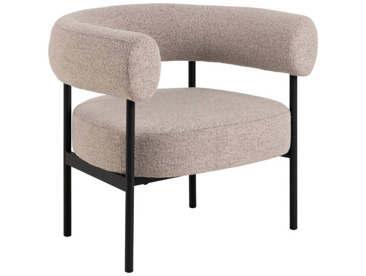Carryhome Cocktailsessel, Beige, Metall, 78.5x71x67.5 cm, Wohnzimmer, Sessel, Cocktailsessel