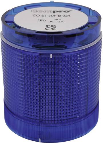 ComPro Signalsäulenelement CO ST 70 BL 024 6F CO ST 70 LED Blau 1St.