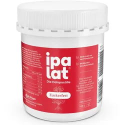 IPALAT Halspastillen zuckerfrei 400 St