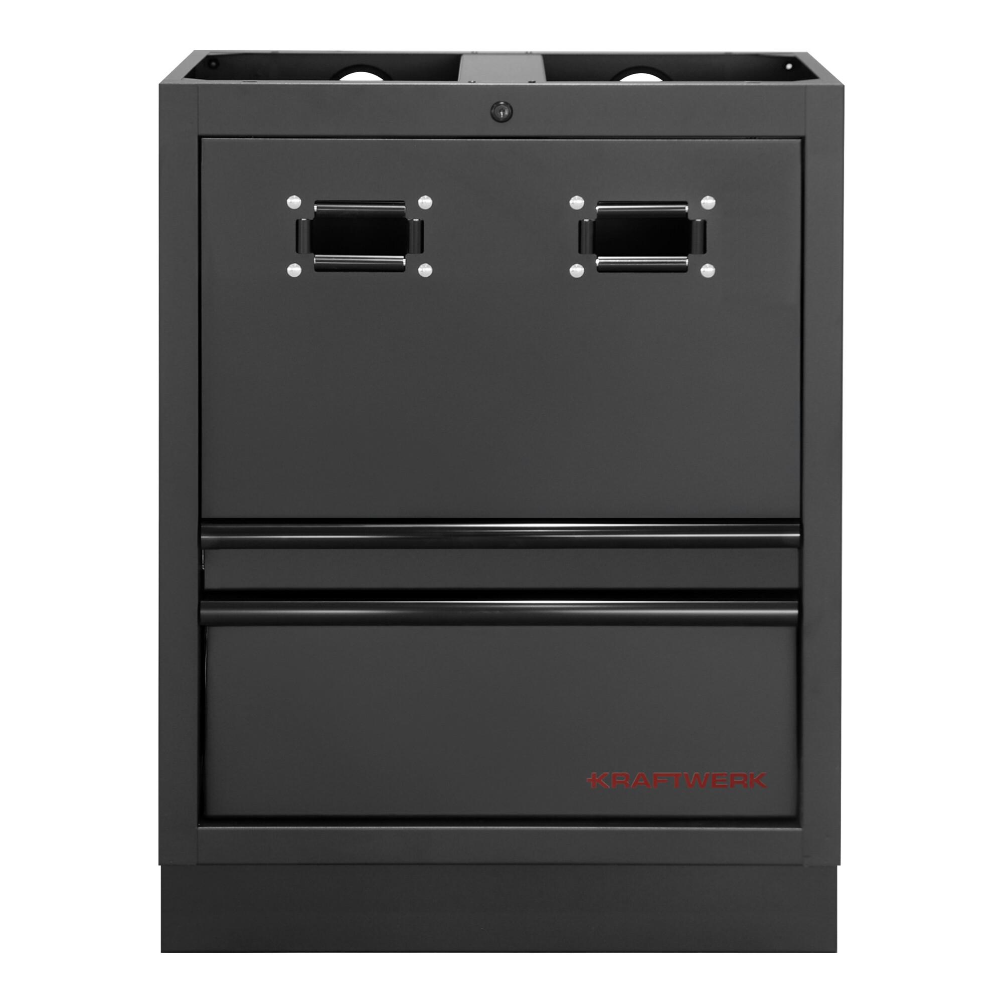 Kraftwerk Mobilio Schrank für Kabelaufroller (3964-28-BLK)