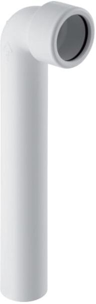 Geberit Anschlussbogen 90g weiß 152230111 mit Quetschverschraubung d40