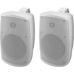 Monacor WALL-05SET/WS On-Wall-Lautsprecher Weiß 50 W 80 Hz - 20000 Hz 1 Paar 0130132
