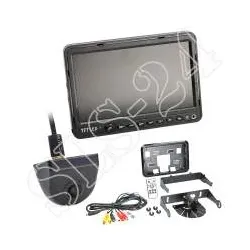 7" Monitor universal (16:9 / 4:3) + Farb-Rückfahrkamera CMOS Komplett Set Bundle