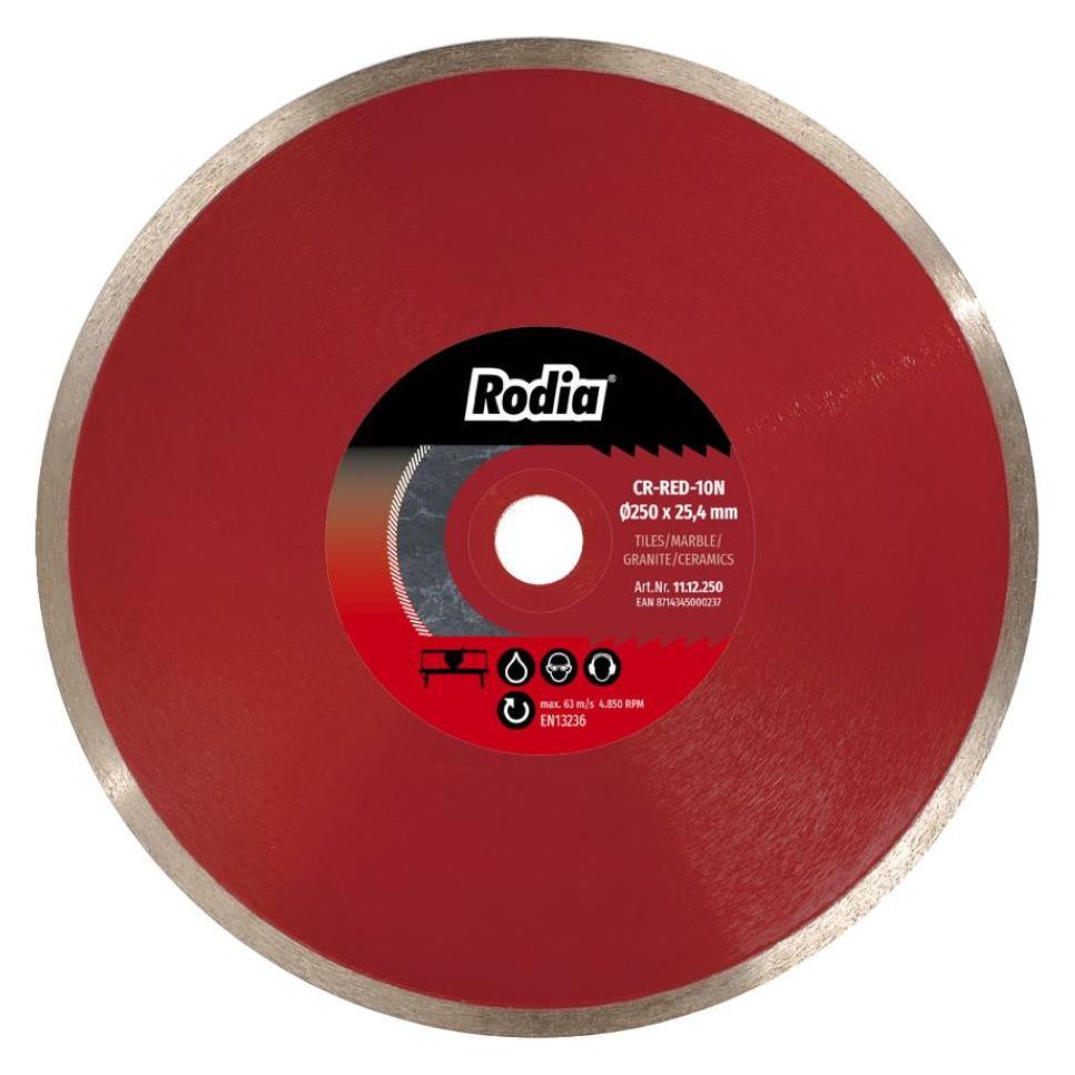 Rodia 11.12.350 CR-RED-10N Diamanttrennscheibe 350 x 25,4 mm Premium-Fliesen (54038564)