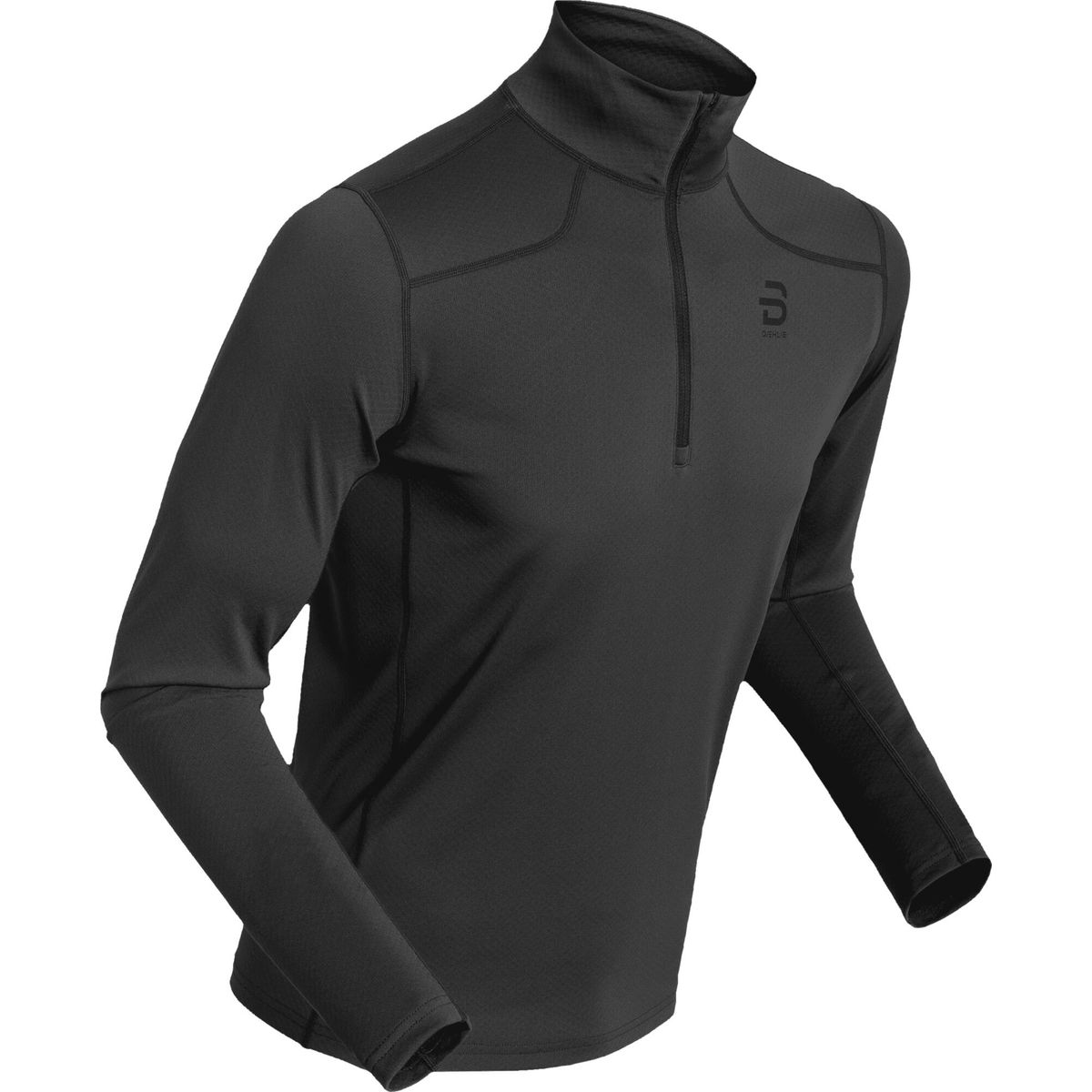 Daehlie Half Zip Athlete 2.0 obsidian (98100) S 334057-98100-S