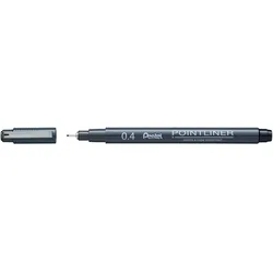 Pentel Pointliner Fineliner 0.4 mm Schwarz