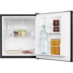Exquisit KB05-V-040E, Kühlschrank Freistehend, Schwarz
