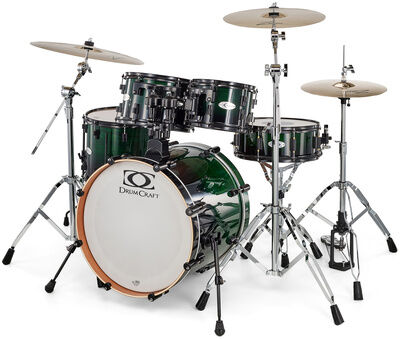DrumCraft Series 4 Studio Bundle SGF Sherwood Green Fade