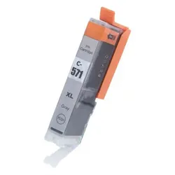 CANON CLI-571-XL (0335C001) - Tintenpatrone TonerPartner, gray (grau)