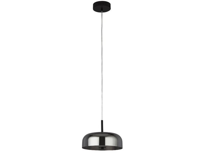 Frisbee Zeitgenössischer Kronleuchter Stahl Schwarz Glas Led 16,37W 3000K