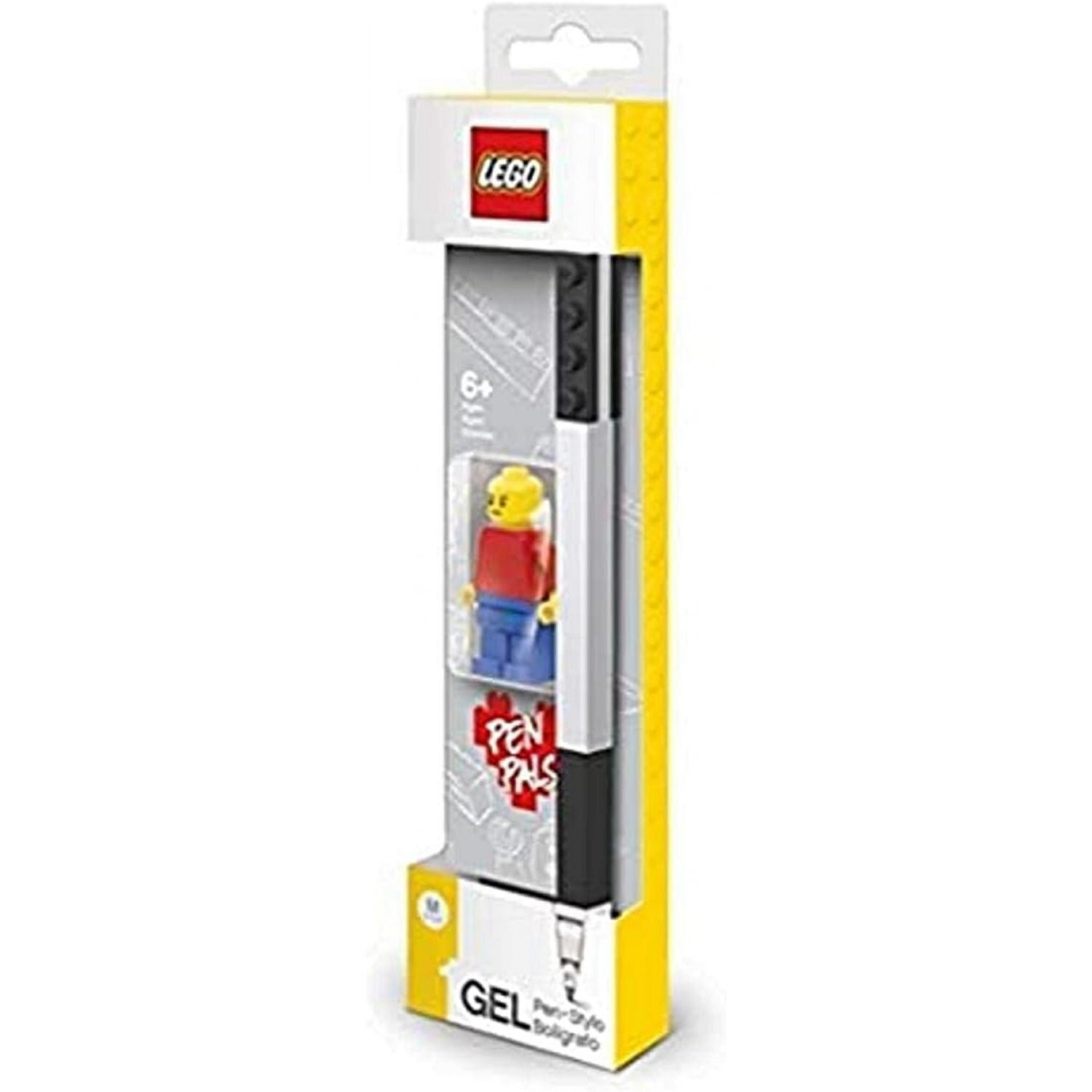 LEGO Gelpen met Legofiguur - zwart
