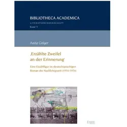Erzählte Zweifel an der Erinnerung', Fachbücher von Anita Gröger