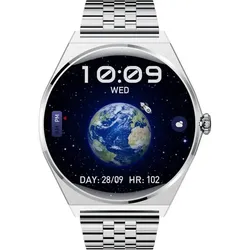 Maxcom Smartwatch EW05 SILBER (45.50 mm, ohne SIM), Smartwatch