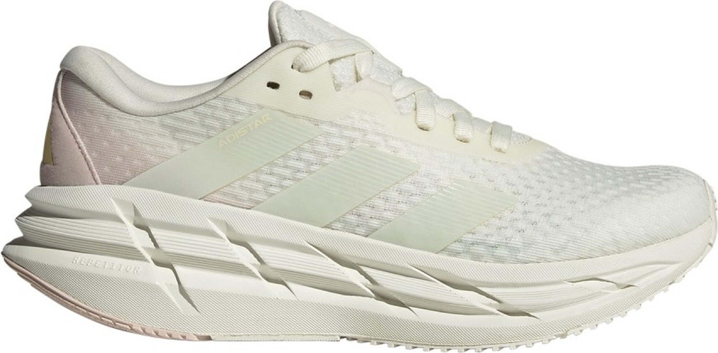 adidas Adistar 3 Off White Chalk White Putty Mauve (Women's) - EU 41 1/3