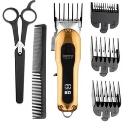 Camry, Trimmer + Haarschneider, Hair clipper with LCD display CR 2844 Cordless Number of length steps 4 Gold