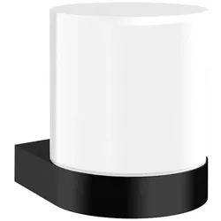 emco flow Sensor-Seifenspender, satiniertes Kristallglas, 272113302, Farbe: Schwarz