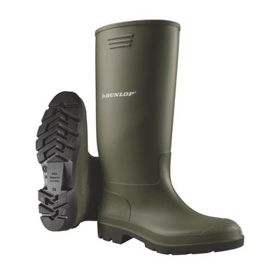 Gummistiefel DUNLOP "Pricemastor", Damen, Gr. 40, grün, Obermaterial: 100% PVC PVC., Schuhe Gummistiefel
