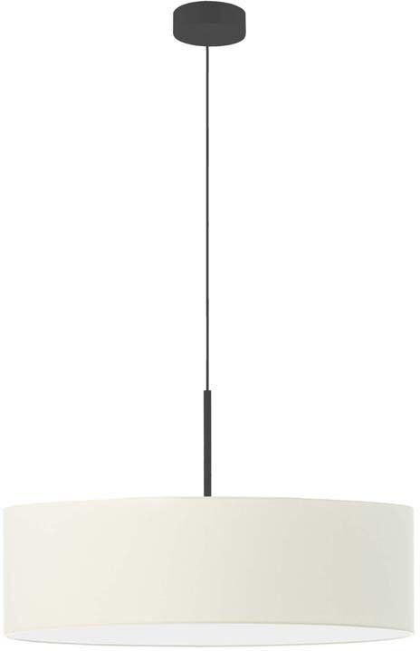 17 Stories Aubrionna 4 - Light Drum Pendant Ecru/Black
