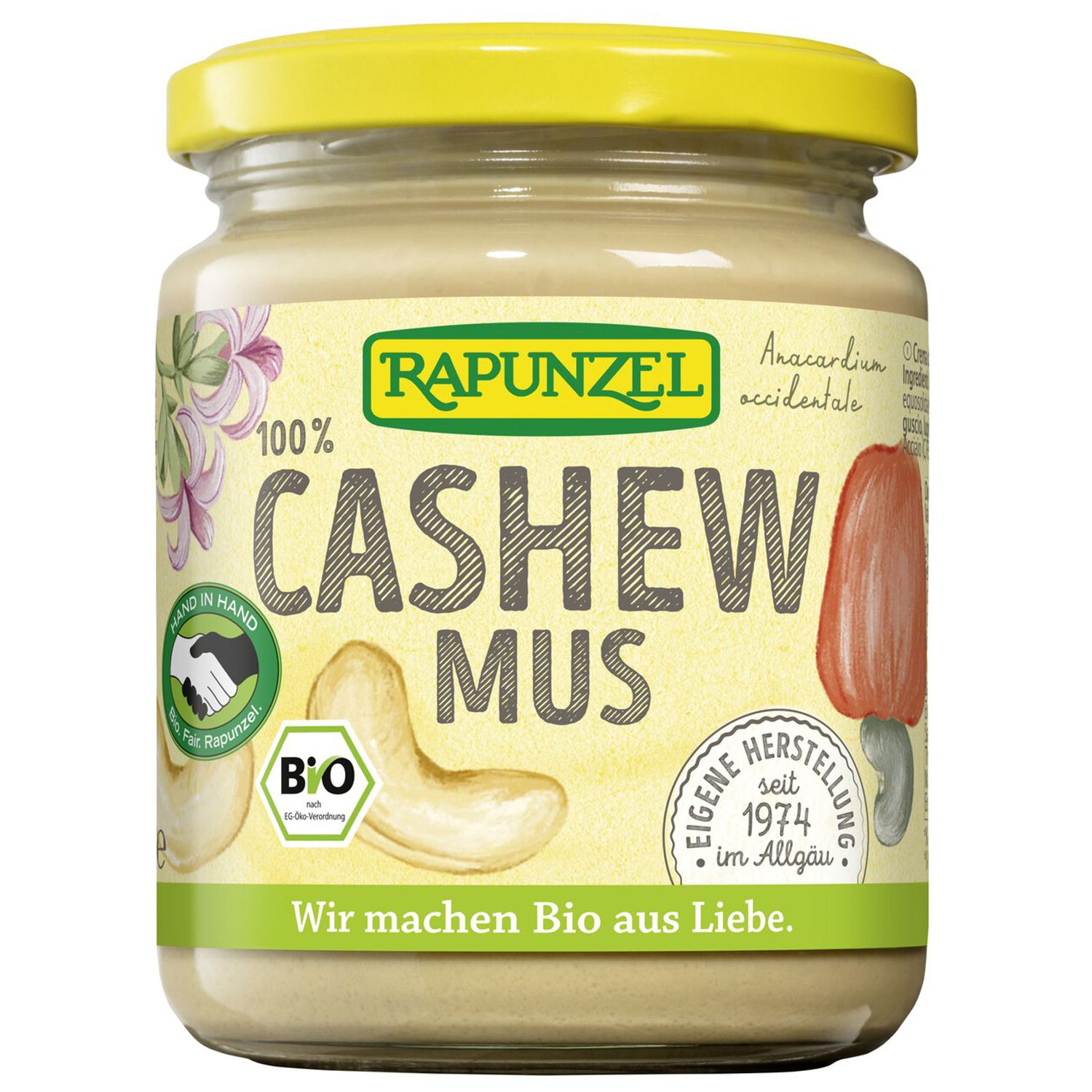 Rapunzel Bio Cashewmus 250 g Creme