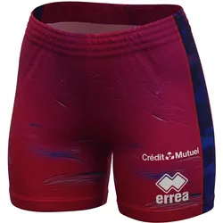 Errea, Damen, Sporthose, Short Libéro Damen Frankreich 2026/27 (M), Blau, Rot