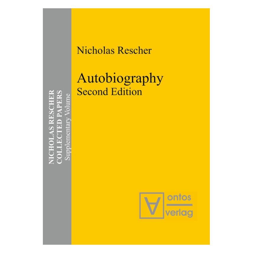 De Gruyter Autobiography (Englisch, Hardcover, Nicholas Rescher) (55869727)