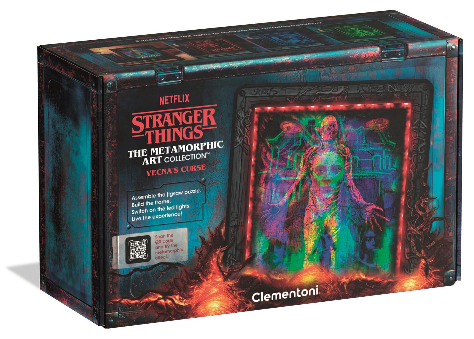 Clementoni The Metamorphic Art Collection Stranger Things Legpuzzel - 520 stukjes