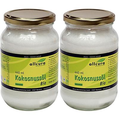 Kokosnussöl Bio x2 2x440 ml Öl