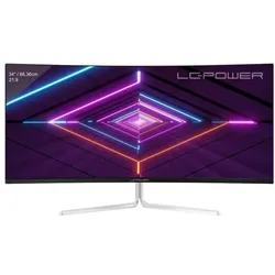 LC-Power M34-UWQHD-100-C-V3 (3440 x 1440 Pixel, 34"), Monitor, Weiss