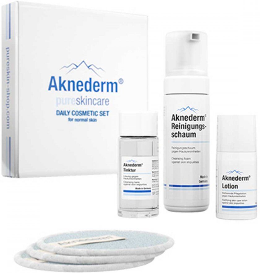 Aknederm Daily Cosmetic Set Normal Skin