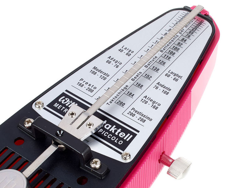 Wittner Metronome Piccolo 830361 Pink Dark pink