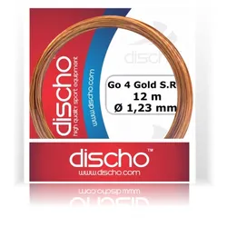 Tennissaite - DISCHO Go 4 Gold S.R. (Super Rough) - 12 m