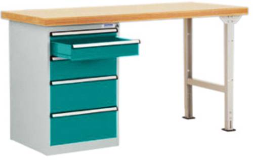 Manuflex TP5086.5021 Werkbanksystem Wasserblau