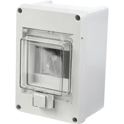 KV 04 WD KE - Verteiler, 4 Module, 1-reihig, Feuchtraum