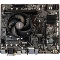 Renkforce PC Tuning-Kit AMD Ryzen 5 5600X 4.6 GHz 16 GB DDR4-RAM Micro-ATX (AM4, AMD A520, mATX), Mainboard