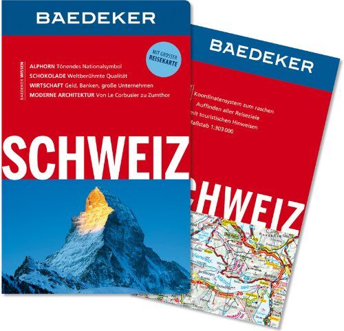 Bernhard Abend - Baedeker Reiseführer Schweiz: Mit grosser Reisekarte - Preis vom 19.10.2026 19:33:35 h