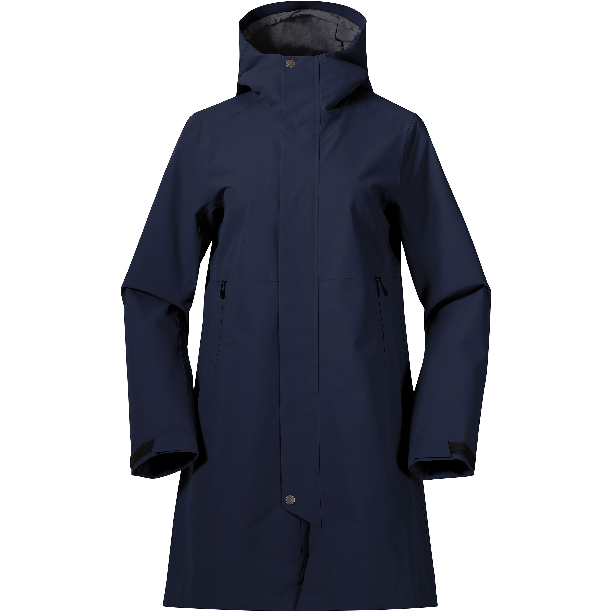 Bergans Urban 2L Mantel Damen Parkas & Mäntel blau Größe L Lifestyle Elastisch Wasserabweisend