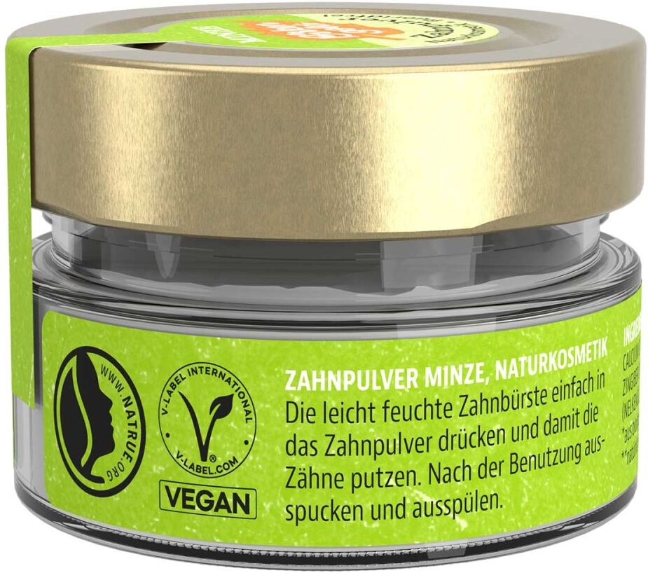 Birkengold Zahnpulver Minze 30g