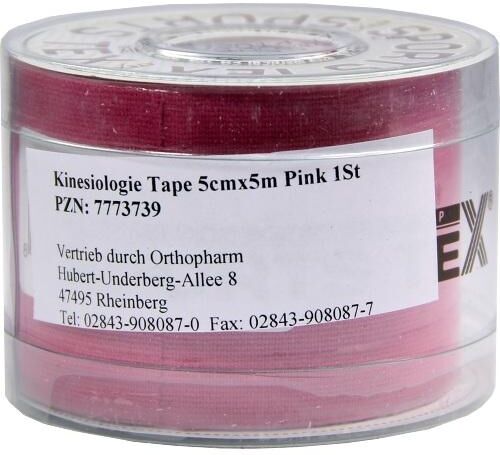 Kinesiologie Tape 5 cmx5 m pink