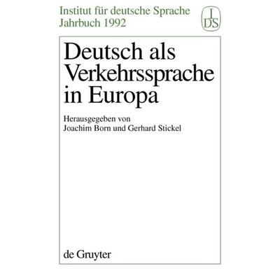 Deutsch als Verkehrssprache in Europa, Gebundene Ausgabe von , De Gruyter, 978-3-11-014006-4