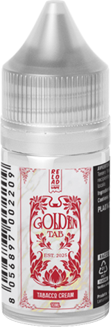 Reload Vape Tabacco Cream Golden Tab Aroma Mini Shot 10ml Tabacco Crema