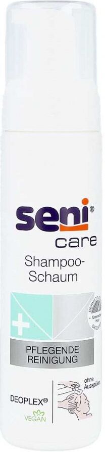 Seni Care Shampoo-schaum zur, zum Haarwäsche ohne Wasser 200ml