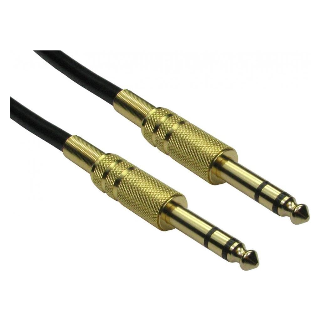 Cables Direct CDL 3m 6.35mm Male to Male Audio (3 m) (4635-030GD)
