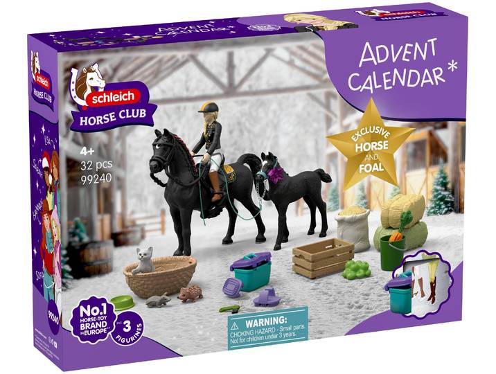 Schleich Adventskalender Horse Club 2026: Winter Wonderland Ausritt